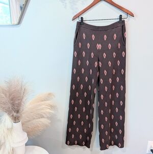 Undra Celeste Tribal Dot Knit Trousers Sz. Lg